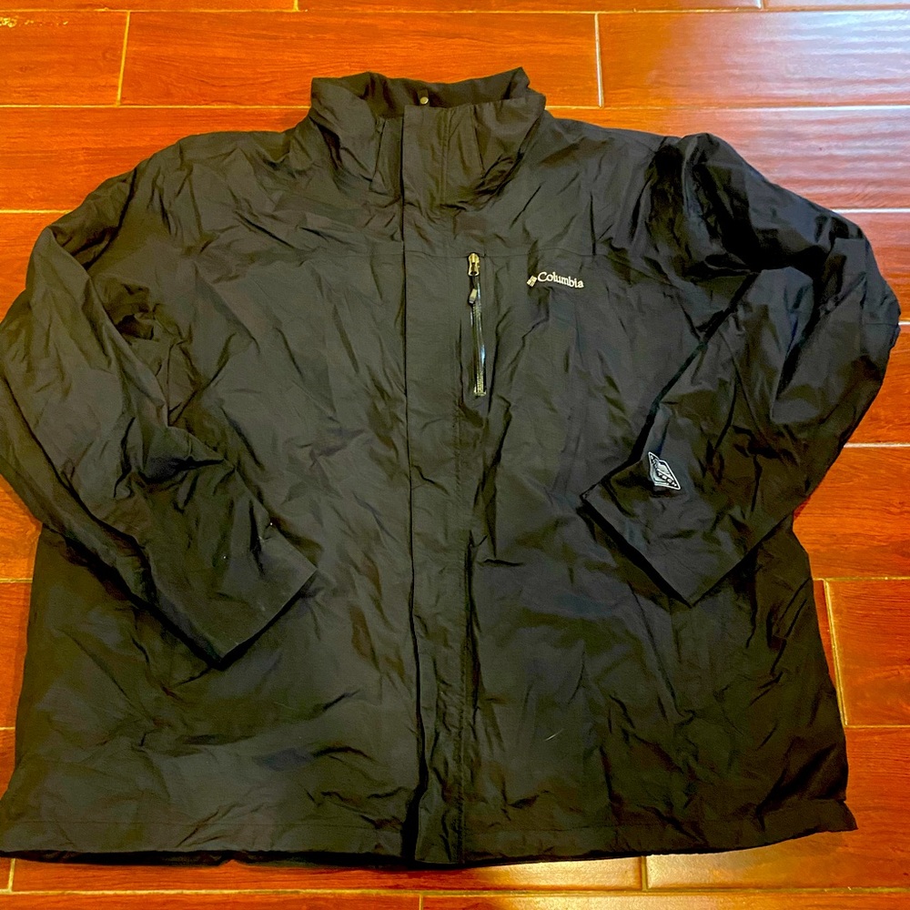 Men’s 4XL Columbia Omni Protect 3-1 Interchangeable Coat/Jacket